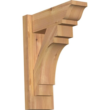Merced Traditional Smooth Outlooker, Western Red Cedar, 5 1/2W X 14D X 18H